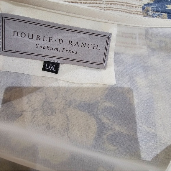 Double D Ranch Native American Kimono top Indian headdress moccasins tomahawk - Picture 4 of 7